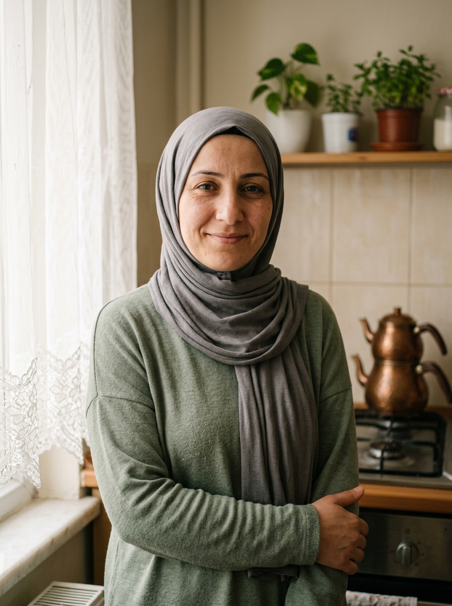 Ev hanımı için profil görseli